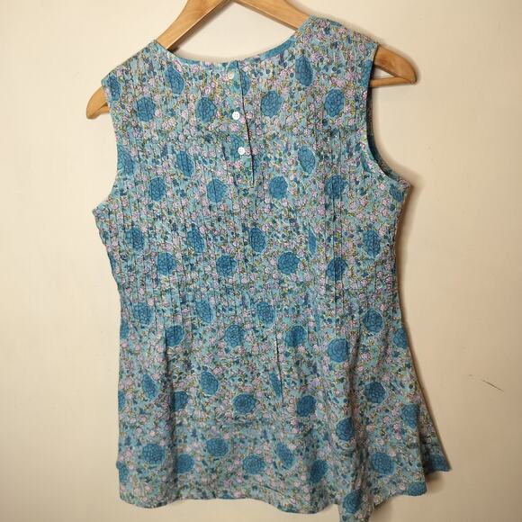 Fab India Floral Cotton Top Tank - Picture 8 of 10